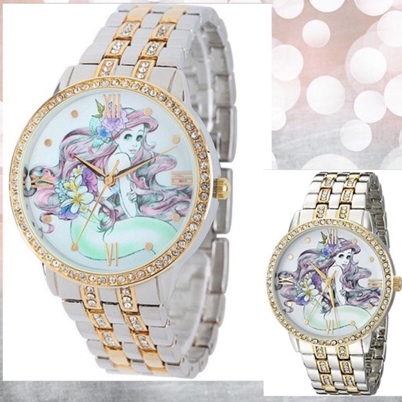 Disney Ariel Rhinestone Watch - Picture 2 of 8